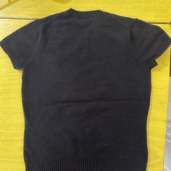 Vintage 90s stretch fitted short sleeve  *read descriptions - Picture 5 of 5